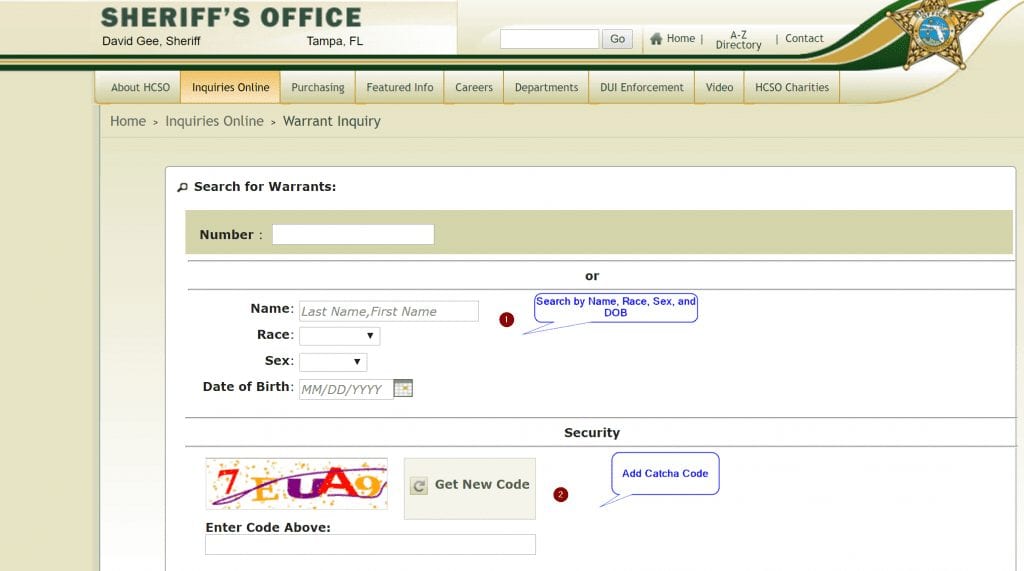 Outstanding Warrant